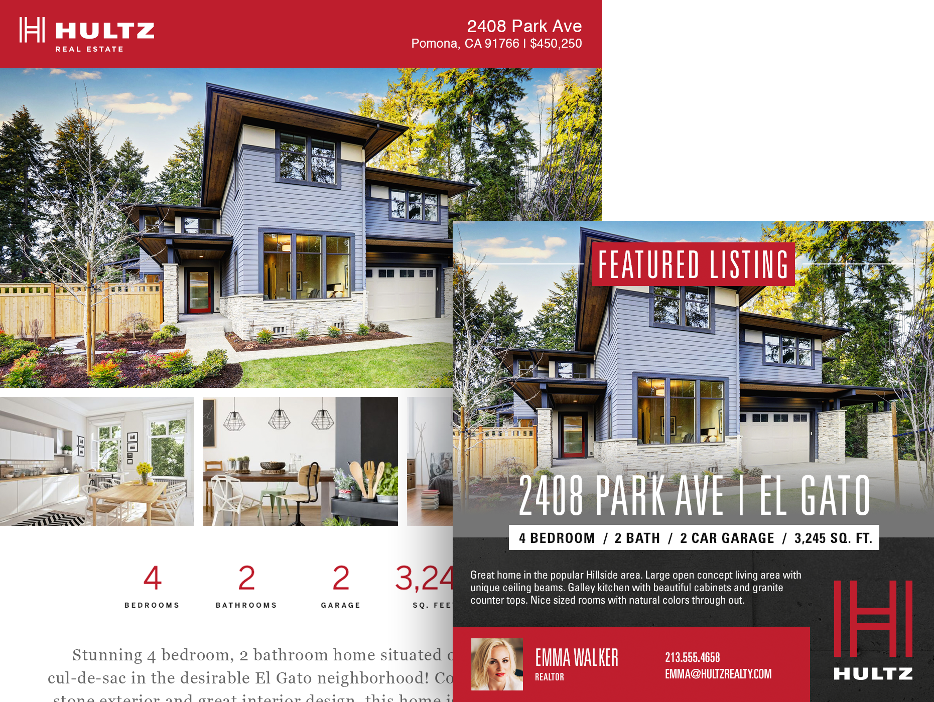Social Media Graphics and Email Blasts